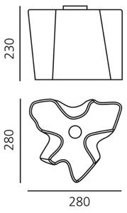 Artemide designová stropní svítidla Logico Mini Soffitto