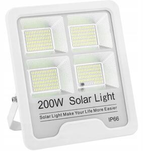 Foxter ETD200W Solární LED reflektor, IP66, dálkové ovládání, 200W