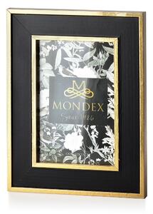 Mondex Fotorámeček ADI II 10x15 cm černý/zlatý