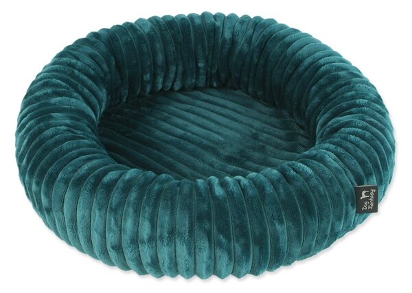 Tmavě zelený pelíšek pro psa ø 60 cm Dog Fantasy Stripe – Plaček Pet Products