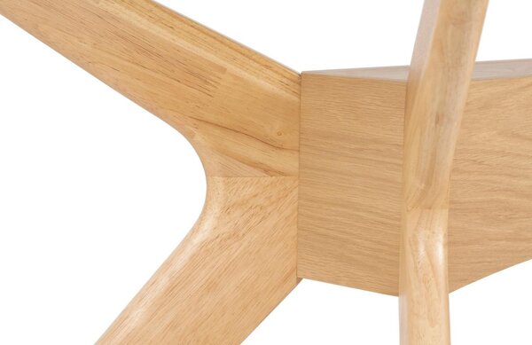 -25 % Dny MOMENTI– Skleněný jídelní stůl Somcasa Della 140 x 90 cm s dubovou podnoží