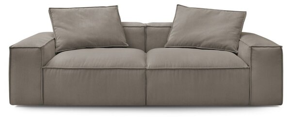 -25 % Dny MOMENTI– Bobochic Paris Světle hnědá manšestrová trojmístná pohovka Boheme 260 cm