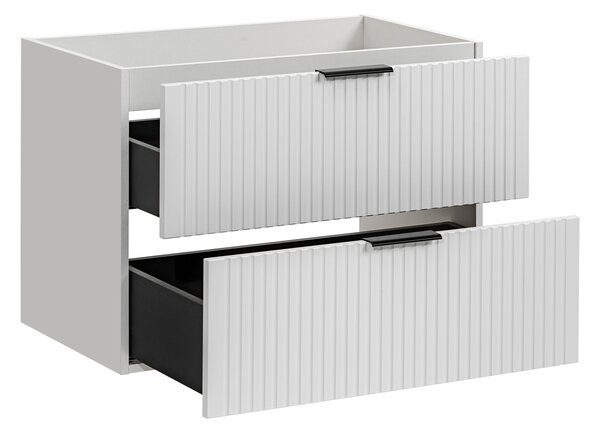 Comad Adel White skříňka 80x46x57 cm pod umyvadlo závěsná bílá ADEL WHITE 82-80-B-2S