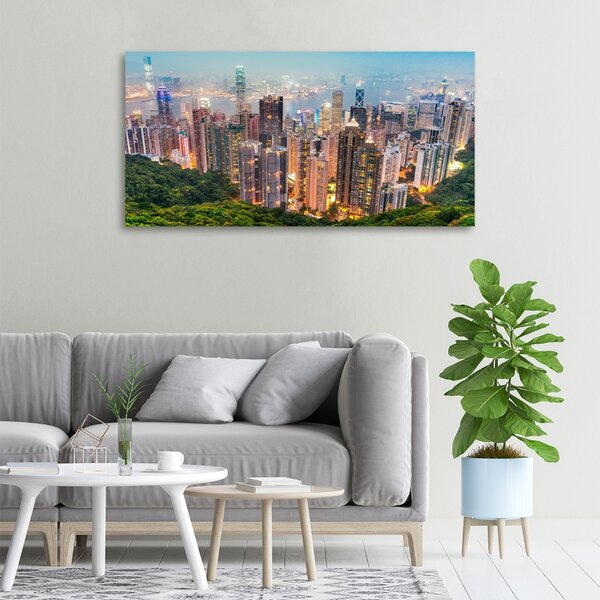 Moderní fotoobraz canvas na rámu Hongkong oc-52987646