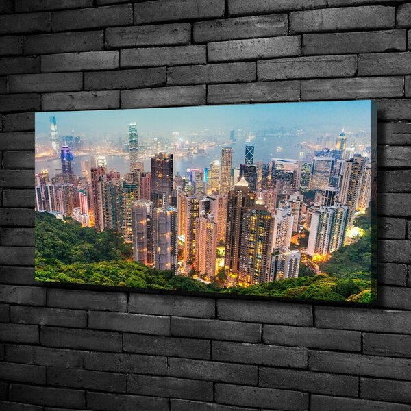 Moderní fotoobraz canvas na rámu Hongkong oc-52987646