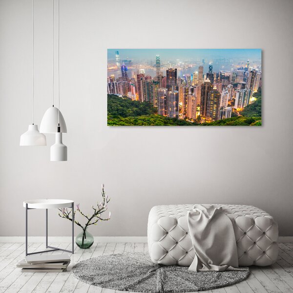 Moderní fotoobraz canvas na rámu Hongkong oc-52987646