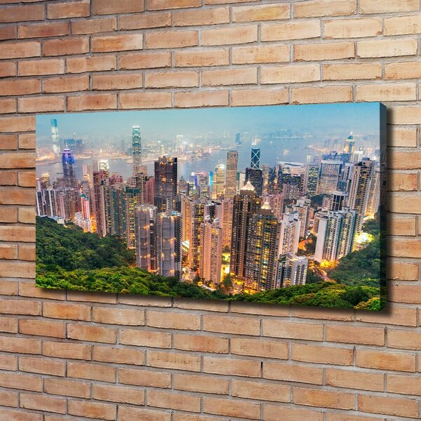 Moderní fotoobraz canvas na rámu Hongkong oc-52987646