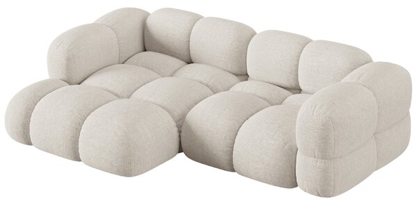 -25 % Dny MOMENTI– Cosmopolitan Design Béžová rohová pohovka Loretto 250 cm, levá