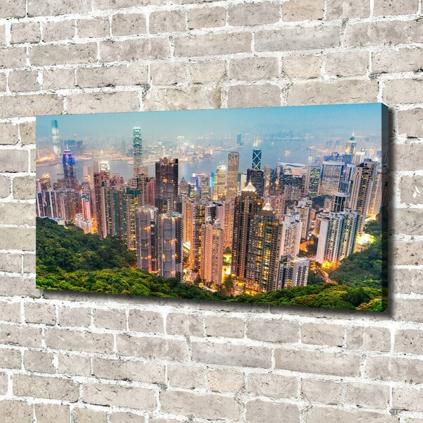 Moderní fotoobraz canvas na rámu Hongkong oc-52987646