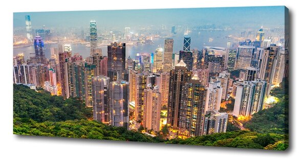 Moderní fotoobraz canvas na rámu Hongkong oc-52987646