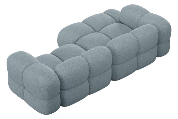 -25 % Dny MOMENTI– Cosmopolitan Design Světle modrá rohová pohovka Loretto 250 cm, levá