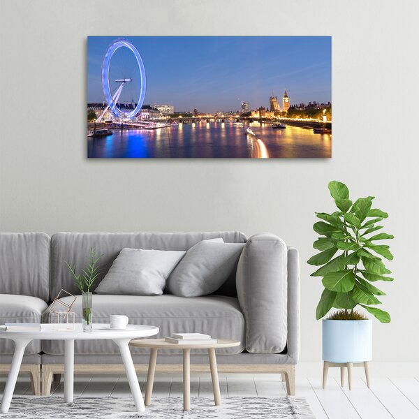 Foto obraz tištěný na plátně Londoy Eye Londýn oc-53327501