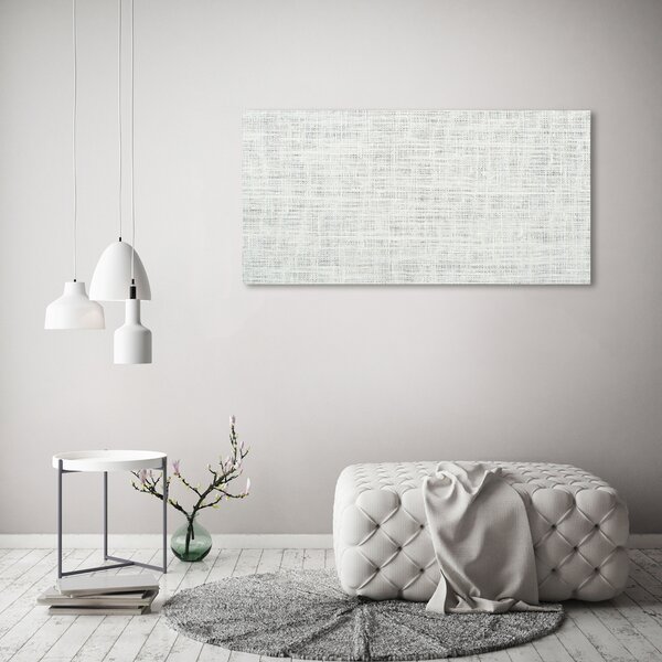 Foto obraz sklo tvrzené Lněné bílé plátno osh-53512774