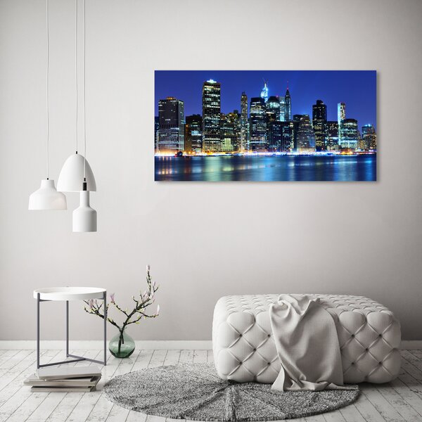 Foto obraz skleněný horizontální Manhattan New York osh-53810916