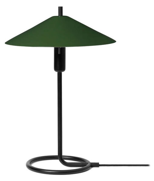 Ferm Living Stolní lampa Filo, black/dark olive 1104265363