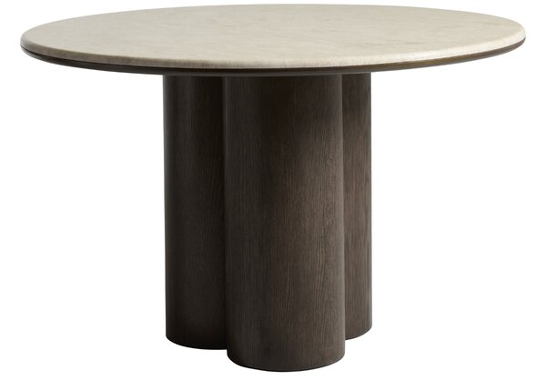 -25 % Dny MOMENTI– Unique Furniture Béžový mramorový jídelní stůl Piazze 120 cm