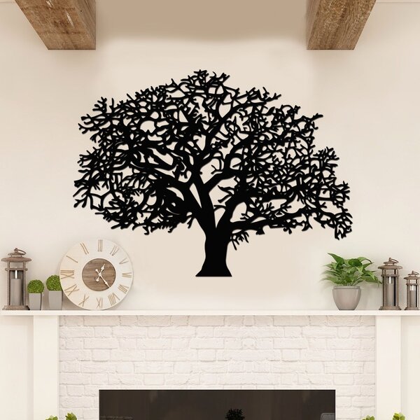 Dřevo života | Strom života na zeď XXL | Rozměry (cm): 60x45 | Barva: Černá
