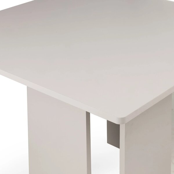 -25 % Dny MOMENTI– NovaNook Béžovošedý jídelní stůl Asper 100 x 100 cm