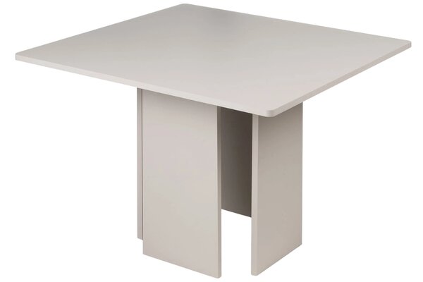 -25 % Dny MOMENTI– NovaNook Béžovošedý jídelní stůl Asper 100 x 100 cm