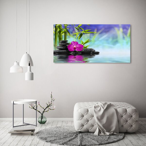 Foto obraz tištěný na plátně Orchidej bambus oc-54557063