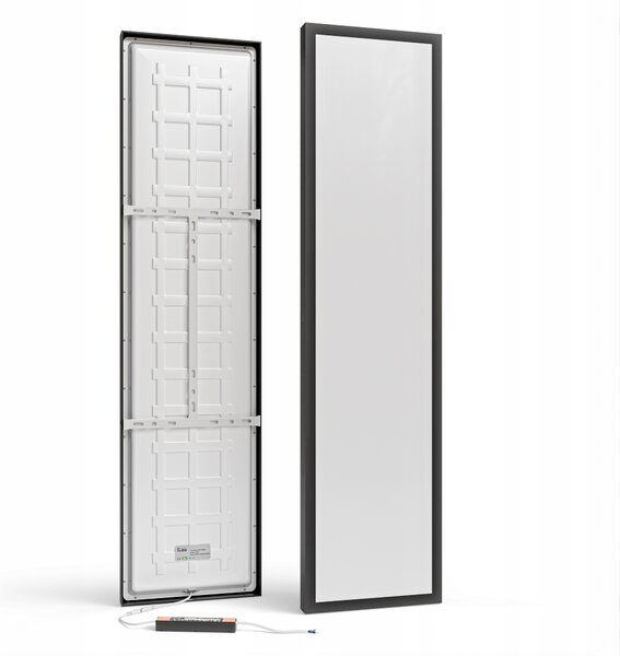 Stropní Svítidlo obdélníkový Smartled 120,01 x 30 cm černý