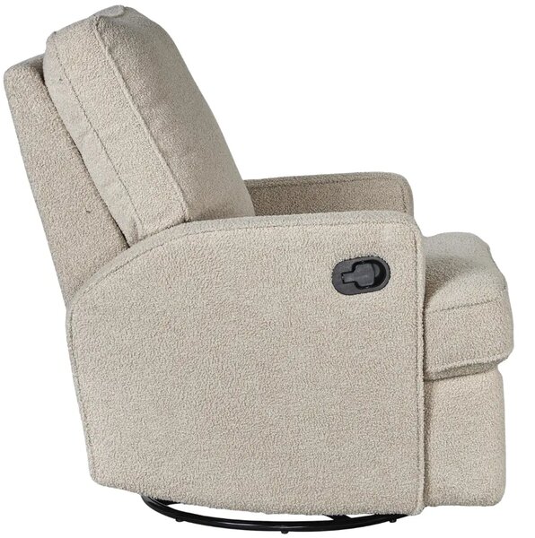 -25 % Dny MOMENTI– Béžové otočné polohovací křeslo Quax Teddy