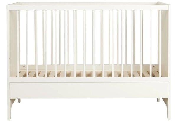 -25 % Dny MOMENTI– Quax Světle žlutá lakovaná dětská postýlka Tsugi 60 x 120 cm
