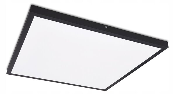 Čtvercová Stropní Svítidlo Lumenix 60 x 60 cm černá