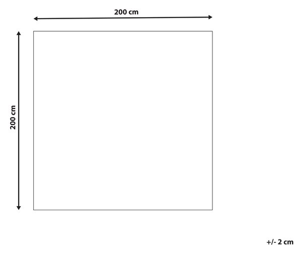 Koberec TOMARZA Pestrá 200 x 200 cm Vlna