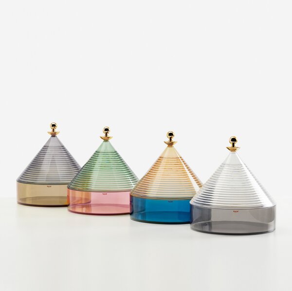 Kartell designové dózy Trullo