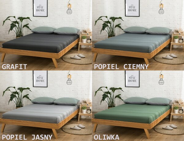 Prostěradlo s gumou Gre-Max jersey 180 x 200 cm