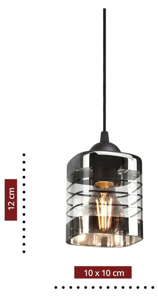 Závěsné svítidlo Luxolar 923 3-bodové s paticí E27