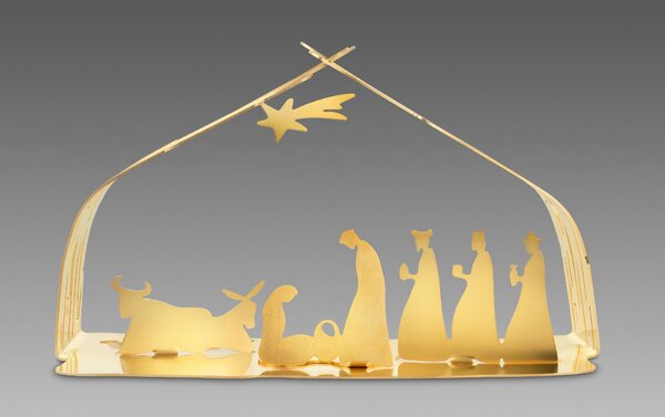 Alessi designové vánoční betlémy Bark Crib