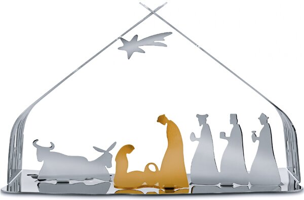 Alessi designové vánoční betlémy Bark Crib