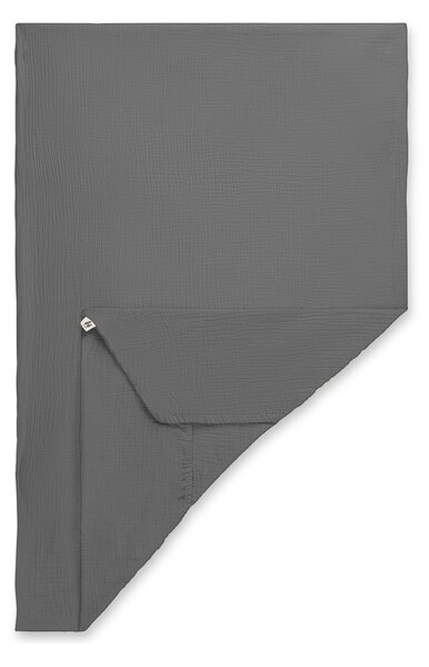 Hauck Napínací prostěradlo na cestovní postýlku a matrace, 120 x 60 cm (tmavě šedá) (100398297001)