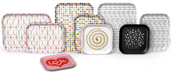 Vitra designové podnosy Classic Tray Medium