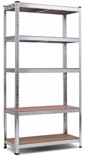 Kovový regál Medas Professional 5 polic 180x90x40 cm, nosnost 175 kg