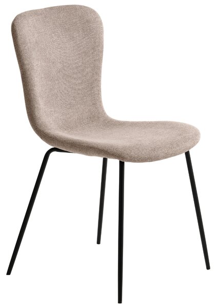 Unique Furniture Béžová čalouněná jídelní židle Delta