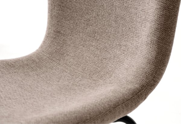 Unique Furniture Béžová čalouněná jídelní židle Delta