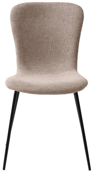 Unique Furniture Béžová čalouněná jídelní židle Delta