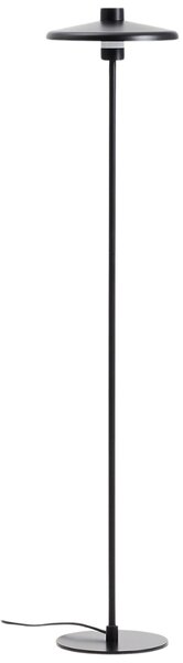 Kave Home Černá kovová stojací lampa Nuvira 130 cm