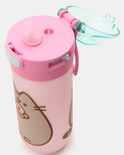 Sinsay - Láhev na pití s držadlem a brčkem Pusheen the Cat - vícebarevná
