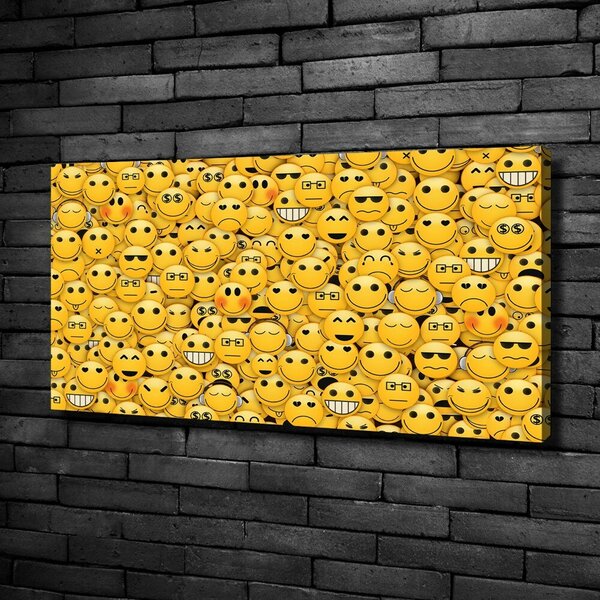 Foto obraz na plátně Emotikony oc-55300764