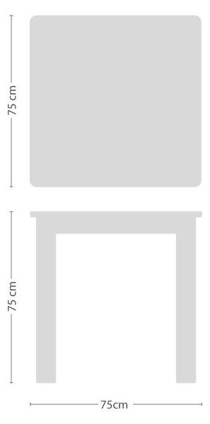 Jan Kurtz designové jídelní stoly Cana Table (75 x 75 cm)