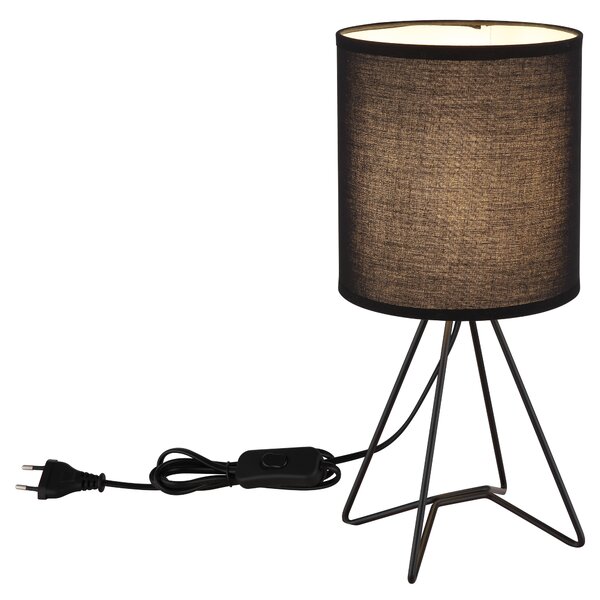 Stolní lampa TAMIAN černá