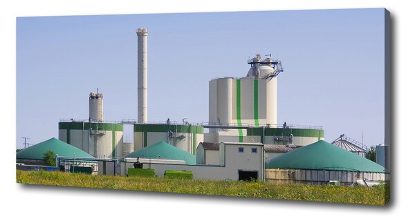 Foto obraz na plátně do obýváku Bioplynová stanice oc-55450466