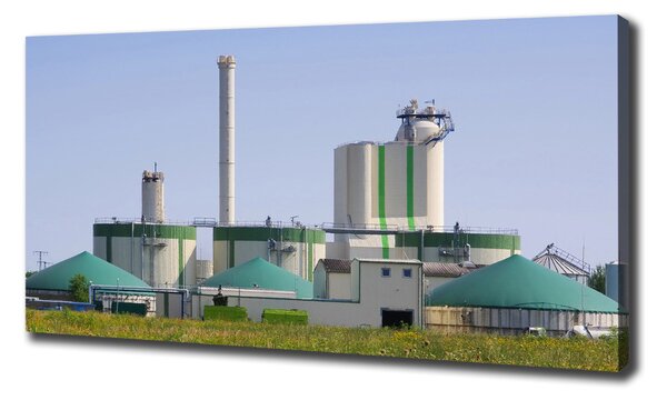 Foto obraz na plátně do obýváku Bioplynová stanice oc-55450466