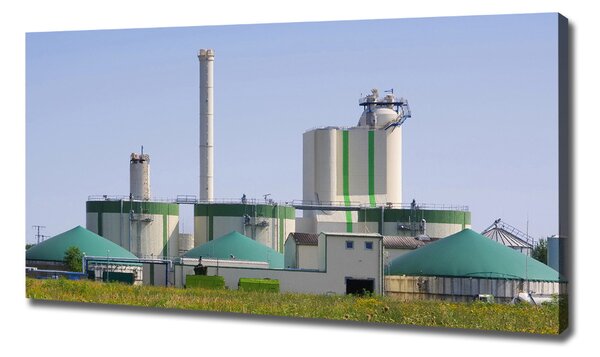 Foto obraz na plátně do obýváku Bioplynová stanice oc-55450466