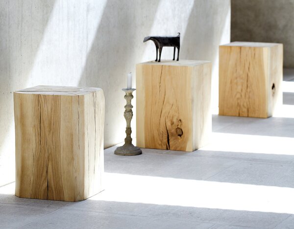 Jan Kurtz designové stoličky Block Hocker Square Medium