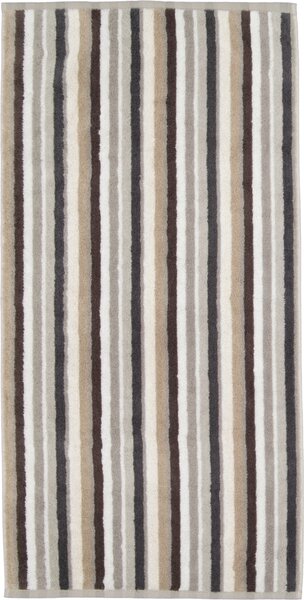 Villeroy & Boch bath textiles 2551 50/100 37 Ručník Coordinates s pruhy 50 x 100 cm hnědý